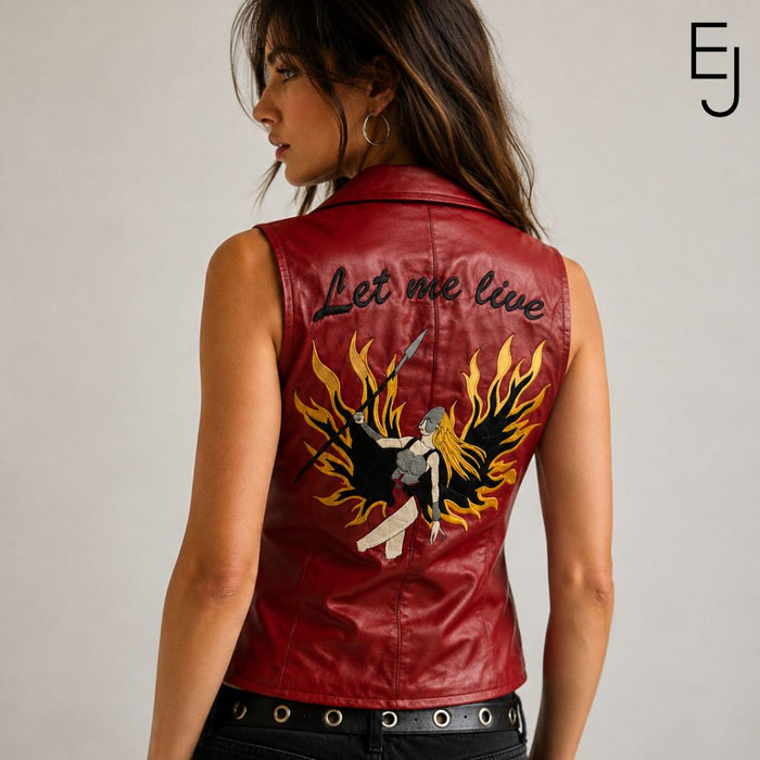 Claire Redfield Resident Evil CODE Veronica Leather Vest