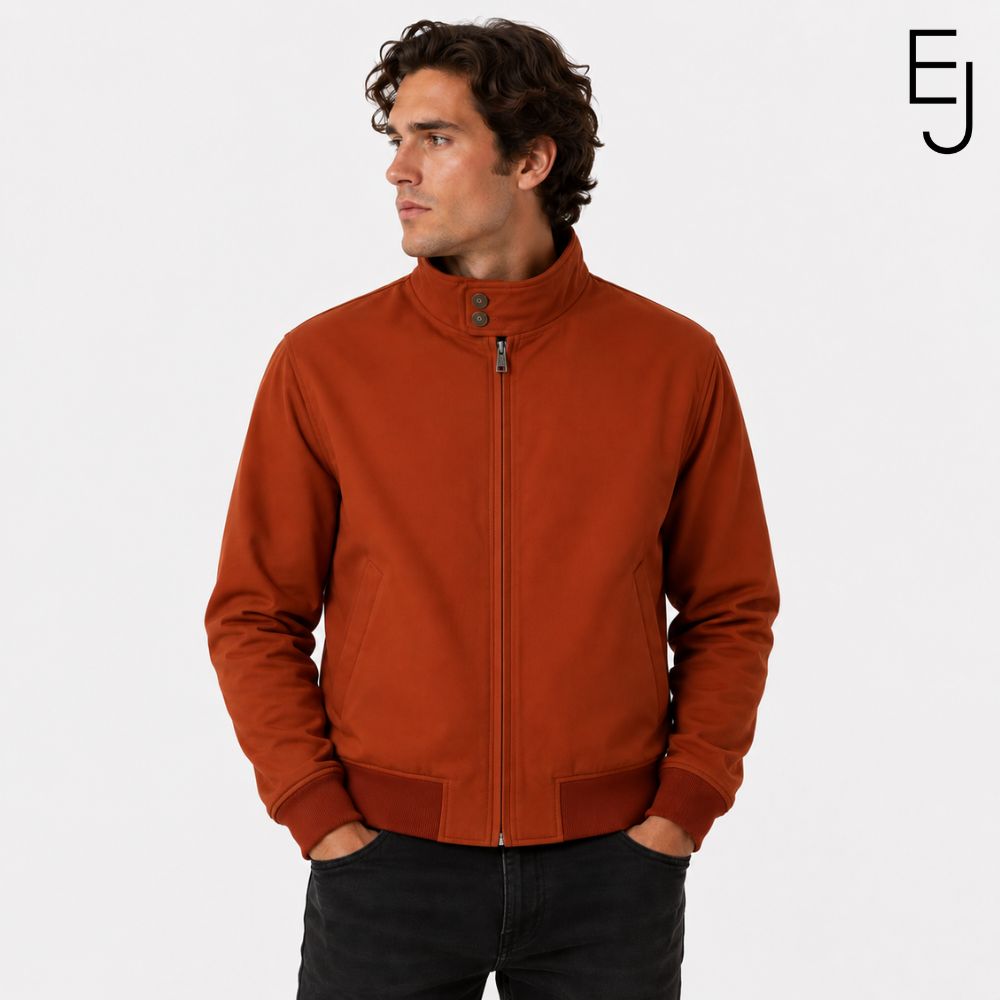 Stranger Things Steve Herrington Suede Leather Jacket