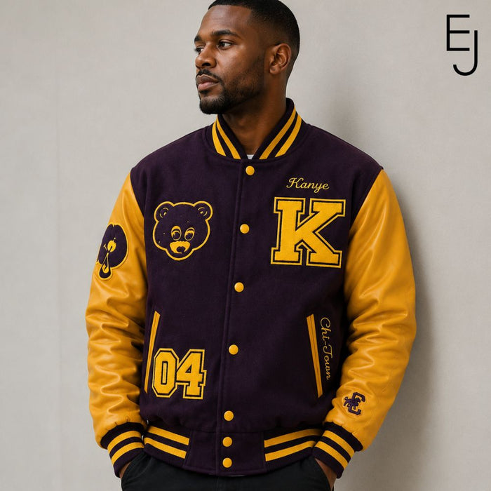 Kanye West The College Dropout Chi-Town Varsity Jacket
