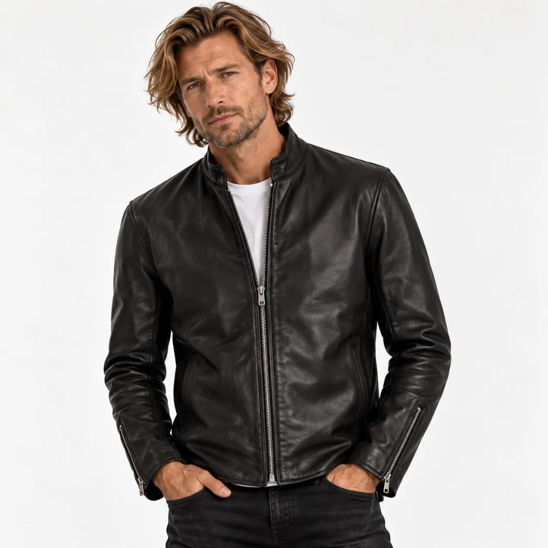 The Wrecking Crew Jason Momoa Black Leather Jacket