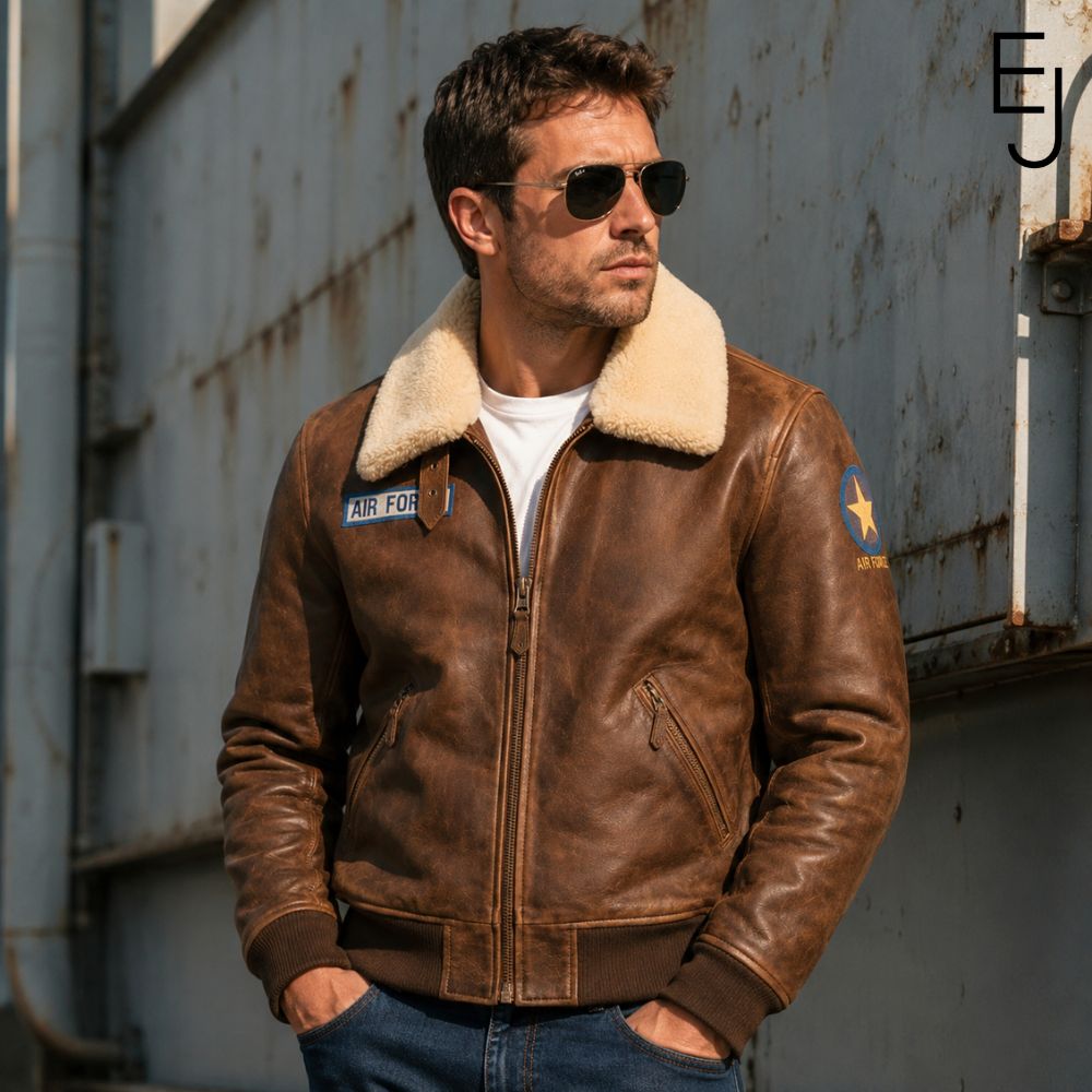 Terry Bogard Running Wild Leather Jacket